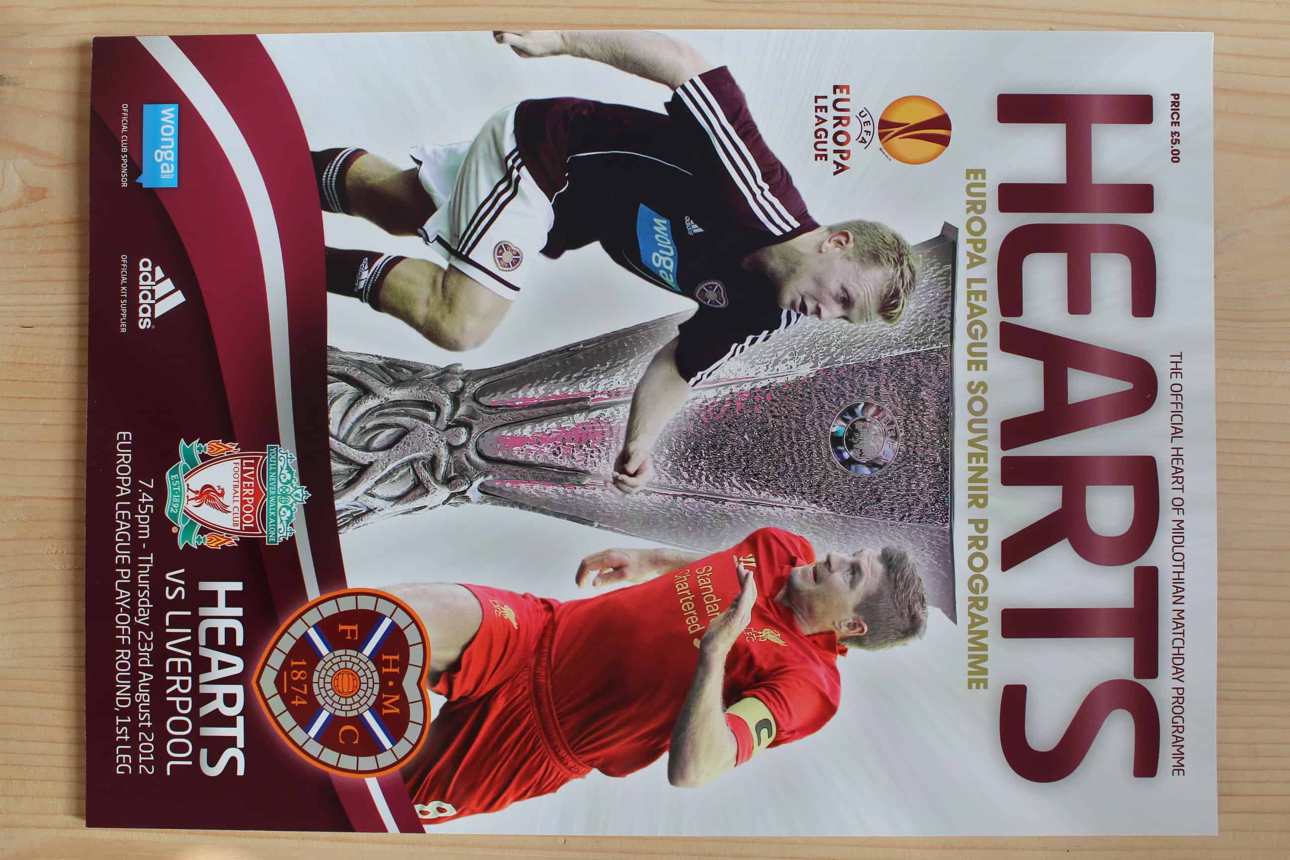 Heart Of Midlothian (Hearts) v Liverpool FC